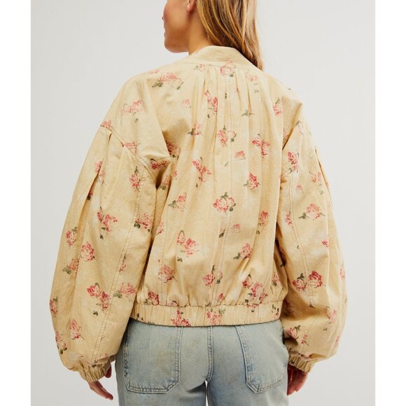 FREE PEOPLE Rory Bomber Jacket / Warm Combo - Picture 3 of 6